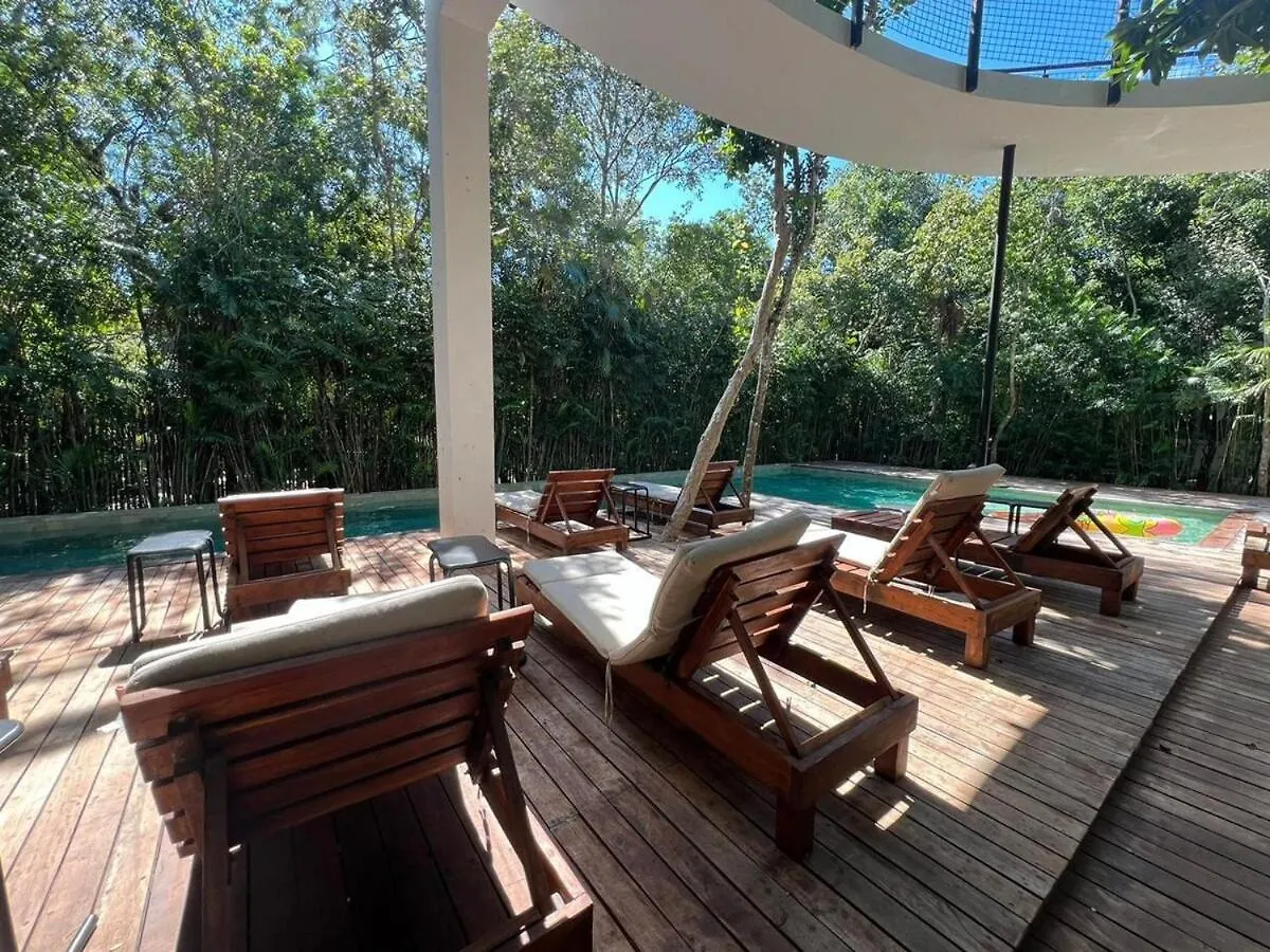 Promo Luxury House With Private Pool Town House Tulum 8 Pax 4 Rec Villa